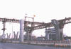Crosswise Overhead Launching Girder (Helicopter) 'Bang-Na-Trad Highway Project' Bangkok klick to enlarge