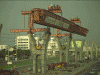 Lifting D6 Launching Girder in Columns with special Lifting Device 'Bang-Na-Trad Highway Project' Bangkok klick to enlarge