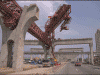 Turn 'The Helicopter' Launching Girder 'Bang-Na-Trad Highway Project' Bangkok klick to enlarge