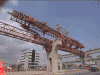 Launching of 'The Helicopter' Launching Girder 'Bang-Na-Trad Highway Project' Bangkok klick to enlarge